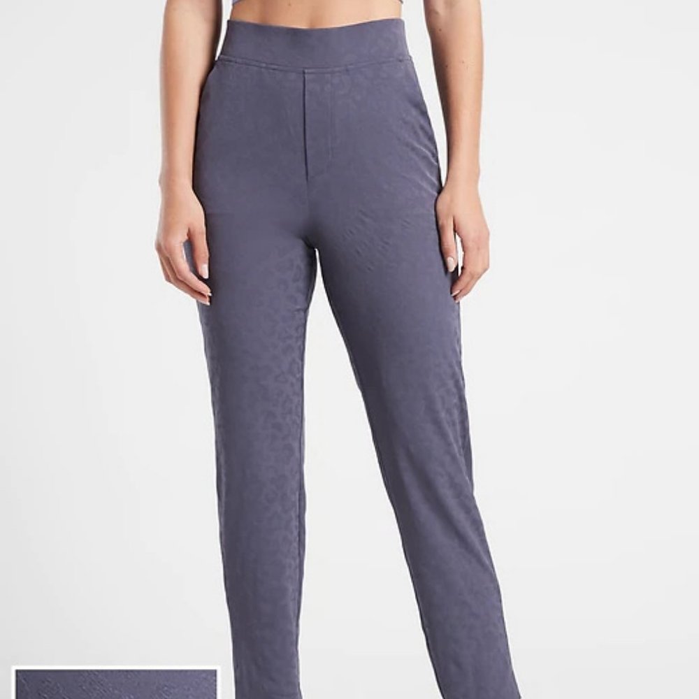 Athleta Brooklyn Textured Ankle Pants size 22